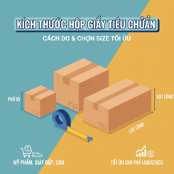 Kích Thước Hộp Giấy Tiêu Chuẩn: Cách Đo & Chọn Size Tối Ưu